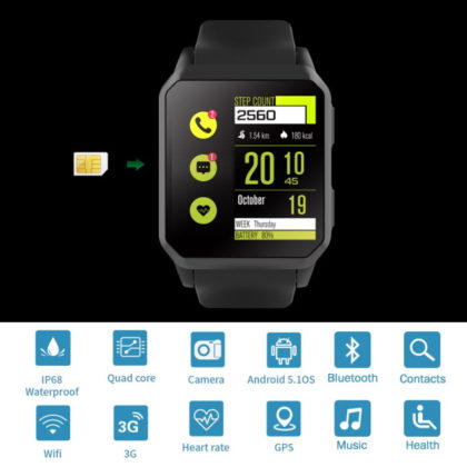 「KOSPETスマートウォッチ」