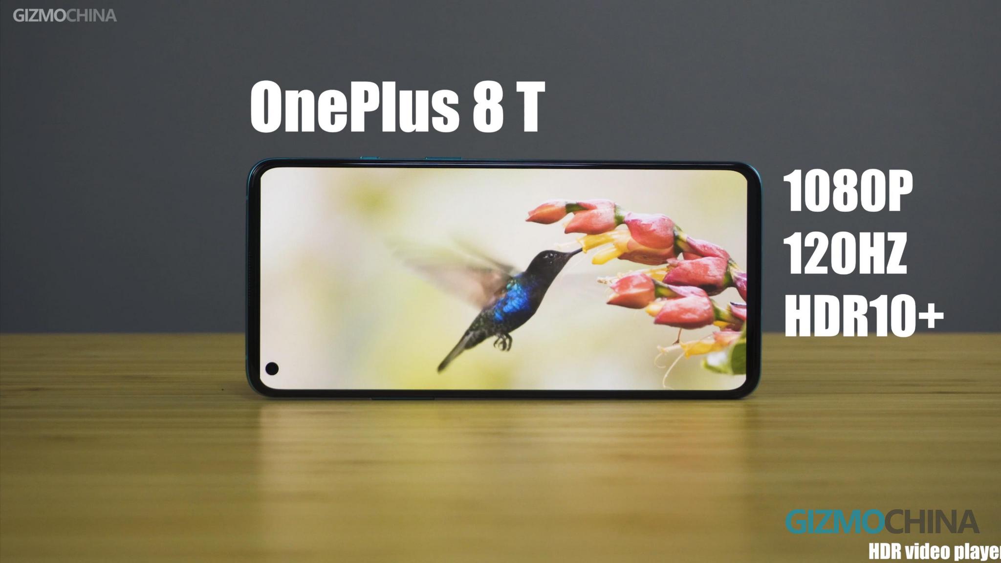 OnePlus8T-ディスプレイ