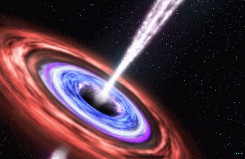 「黒い背景にカラフルな同心円。」