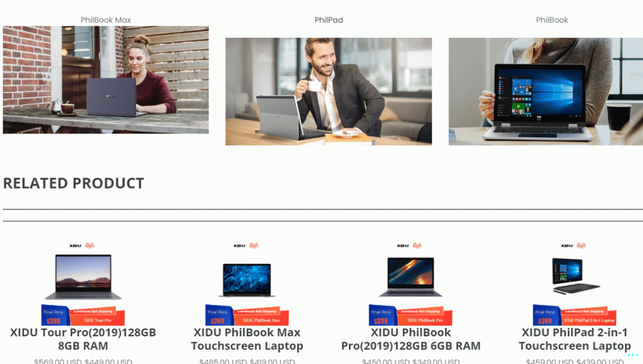「XIDUショッピングフェスティバル」